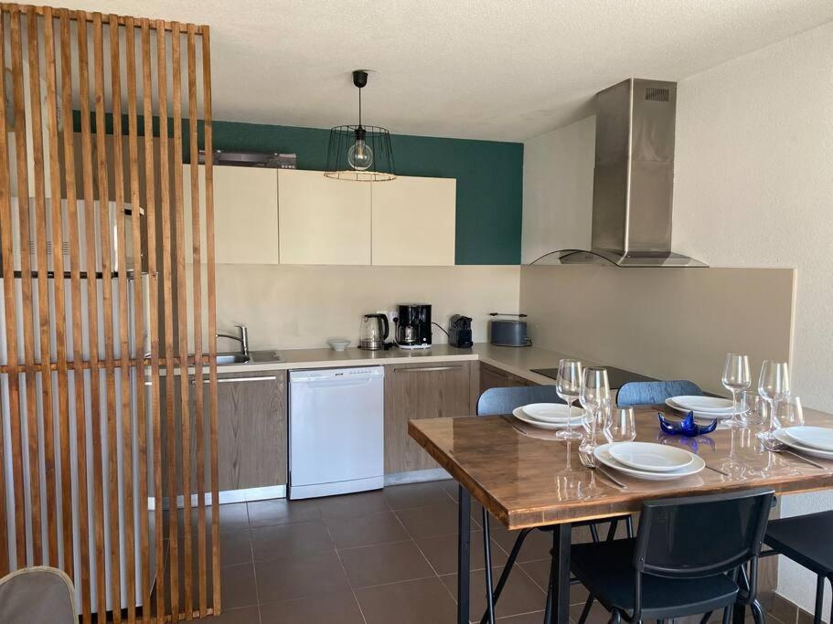 Cosy T3 Gare Terrasse + Parking Apartman Sète Kültér fotó