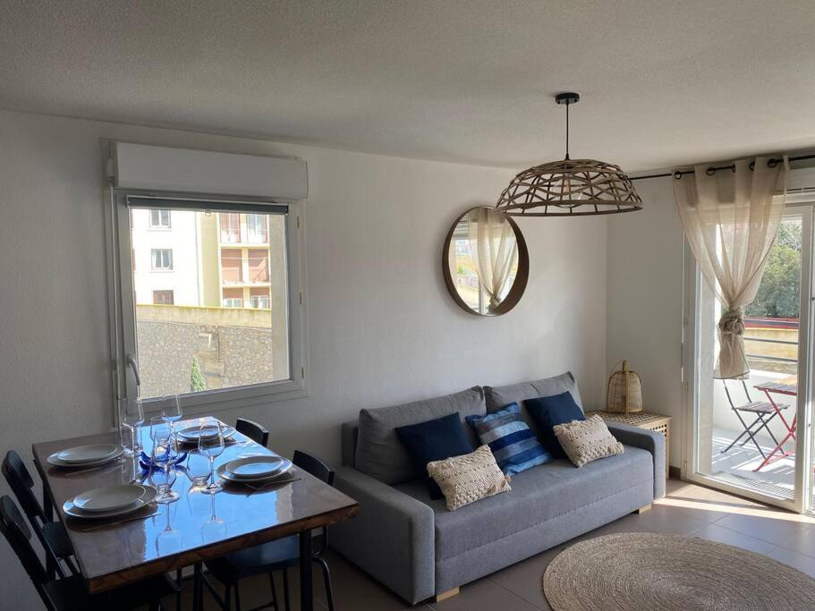 Cosy T3 Gare Terrasse + Parking Apartman Sète Kültér fotó
