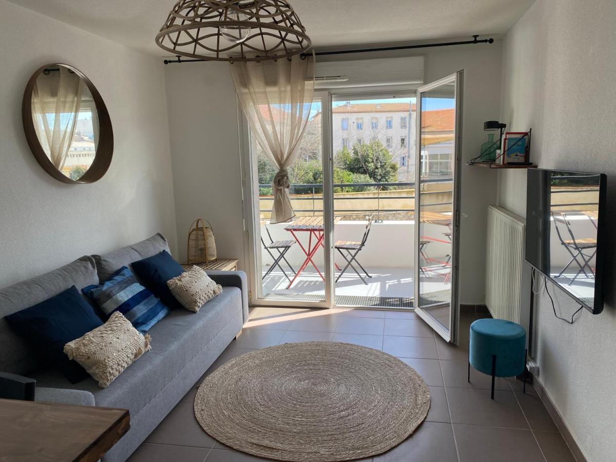 Cosy T3 Gare Terrasse + Parking Apartman Sète Kültér fotó